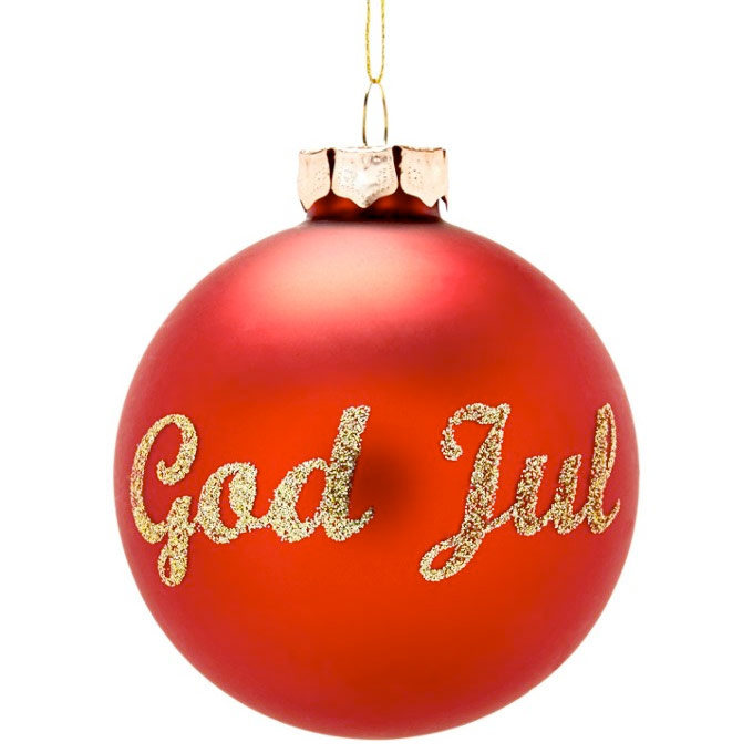Julkulor Röda 2025 Bell Abigail